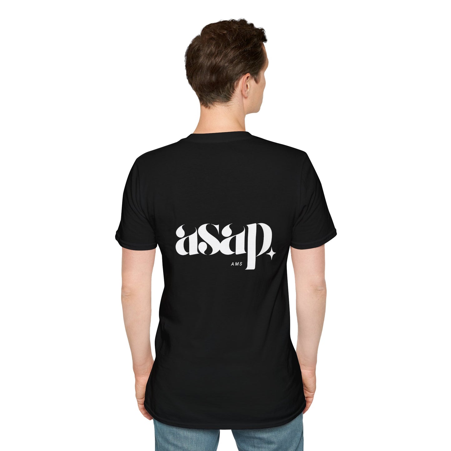 *asap ams media graphic tee (black)