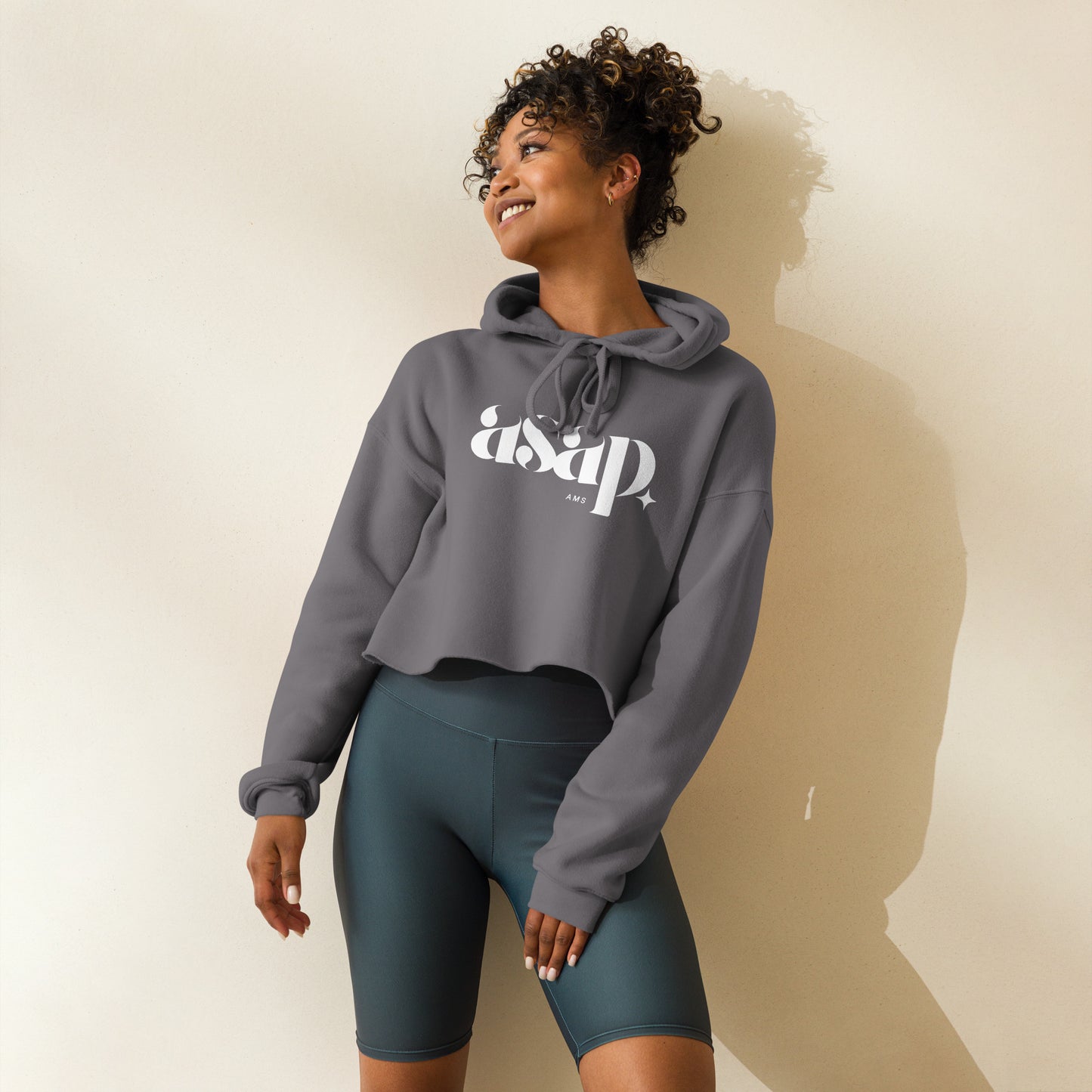 cropped hoodie