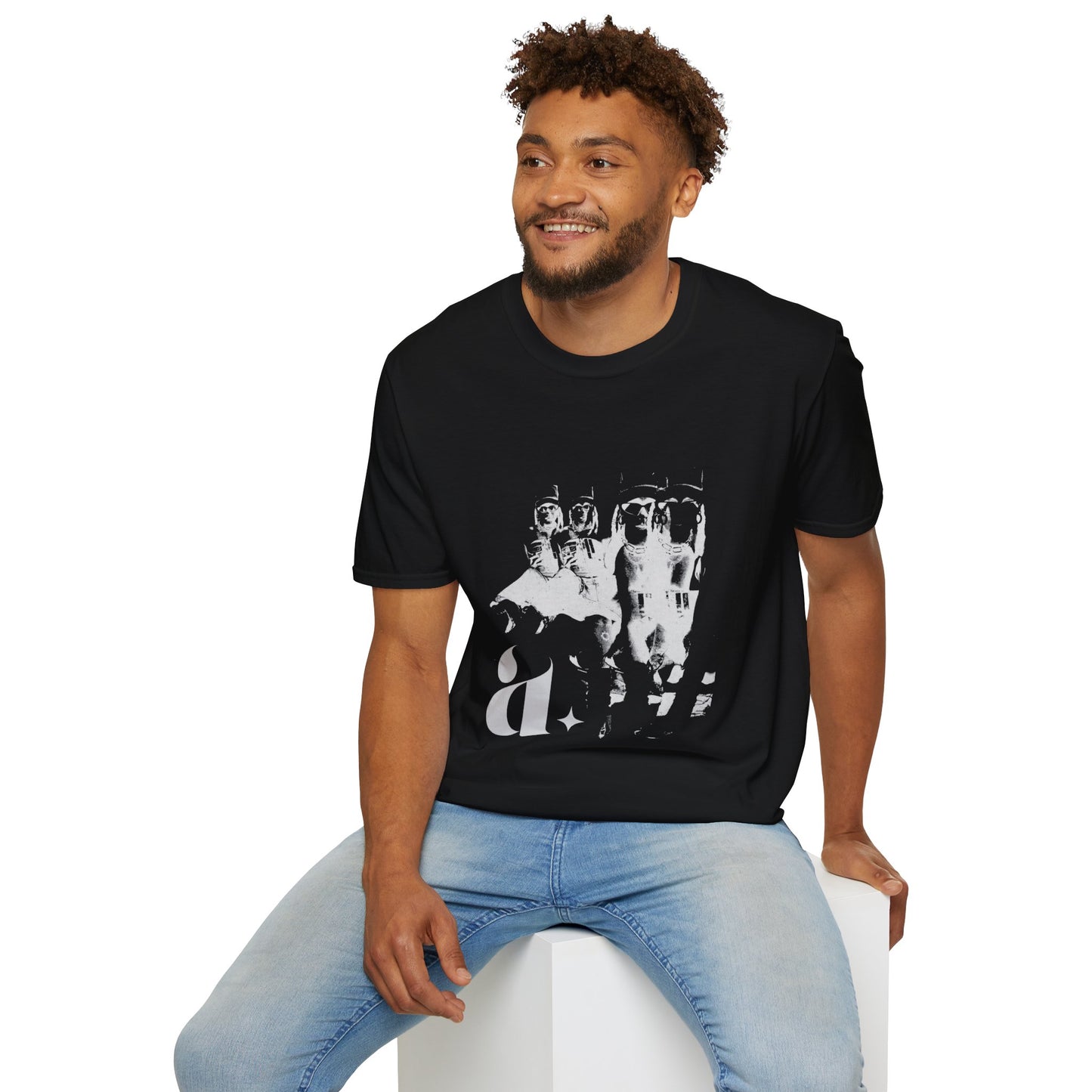 *asap ams media graphic tee (black)