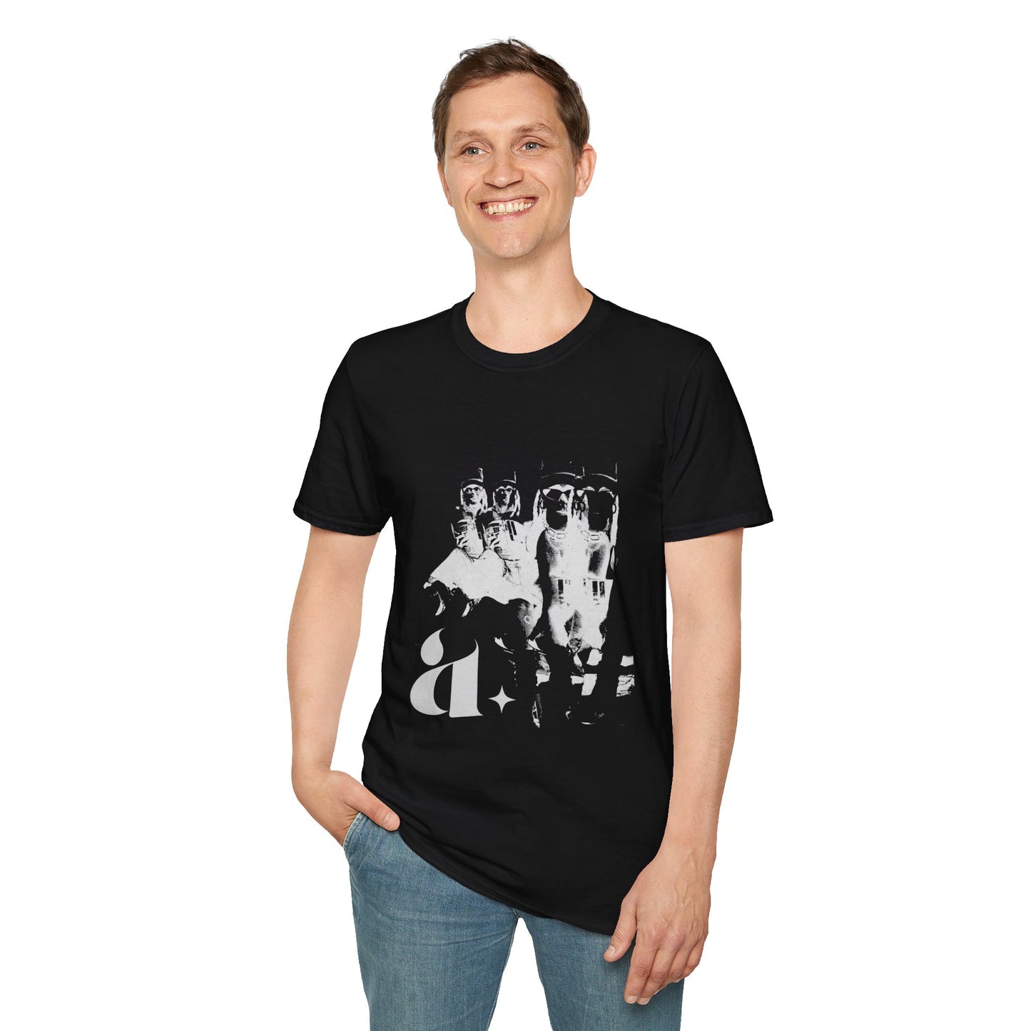 *asap ams media graphic tee (black)