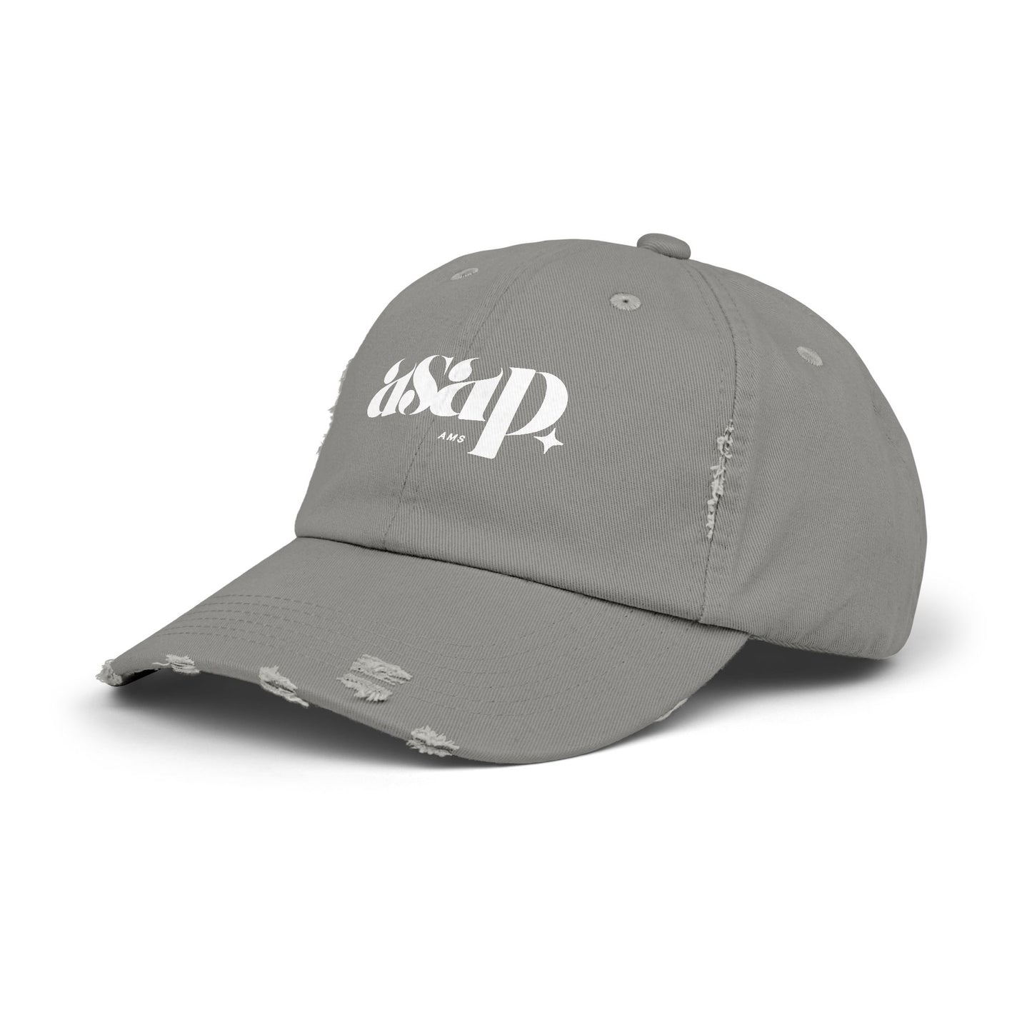 asap distressed baseball cap