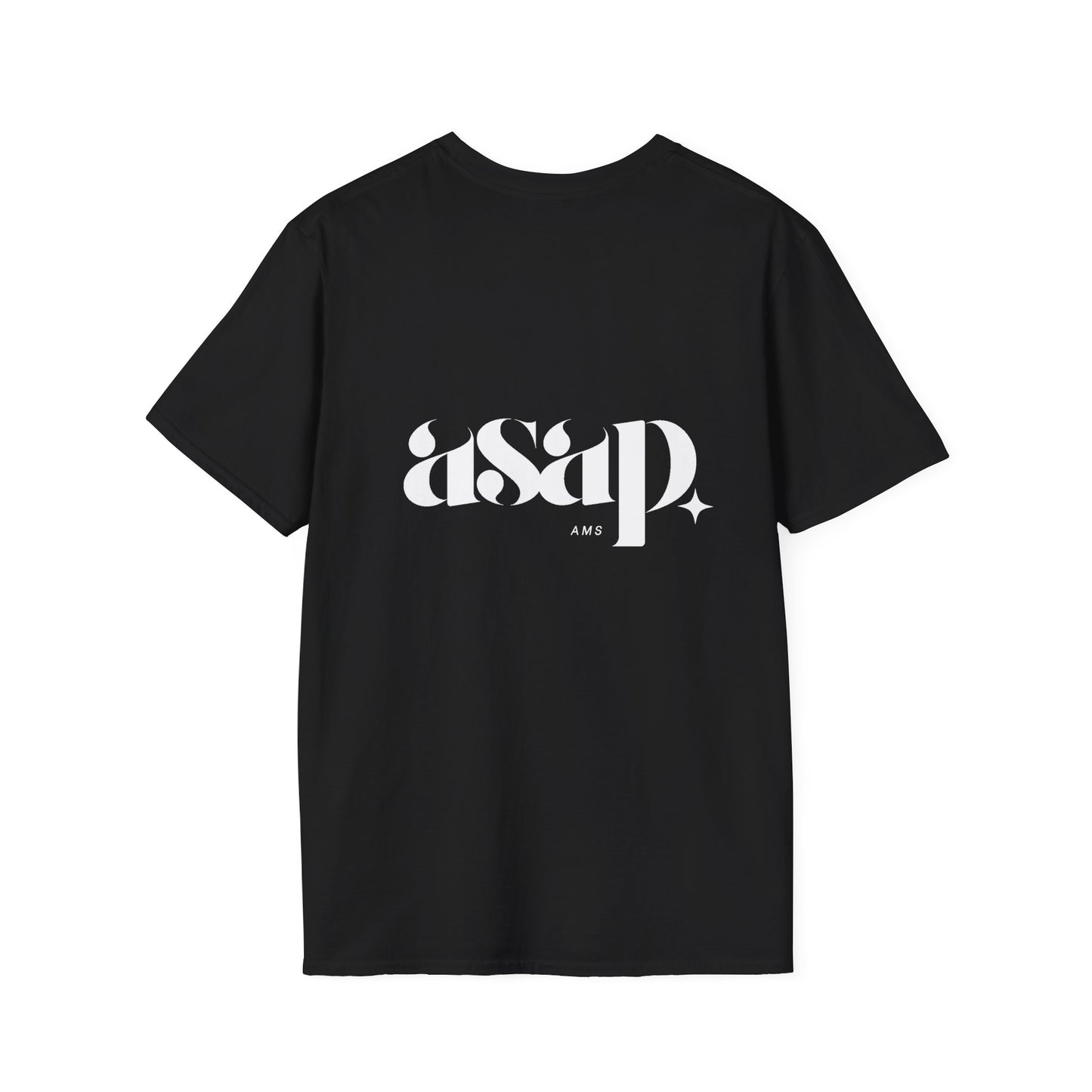 *asap ams media graphic tee (black)