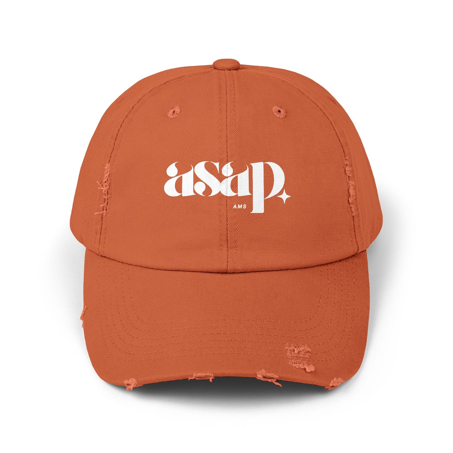 asap distressed baseball cap