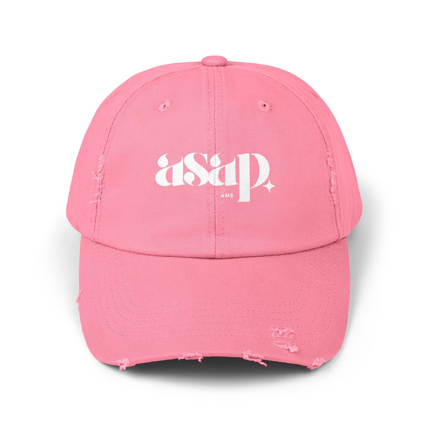 asap distressed baseball cap