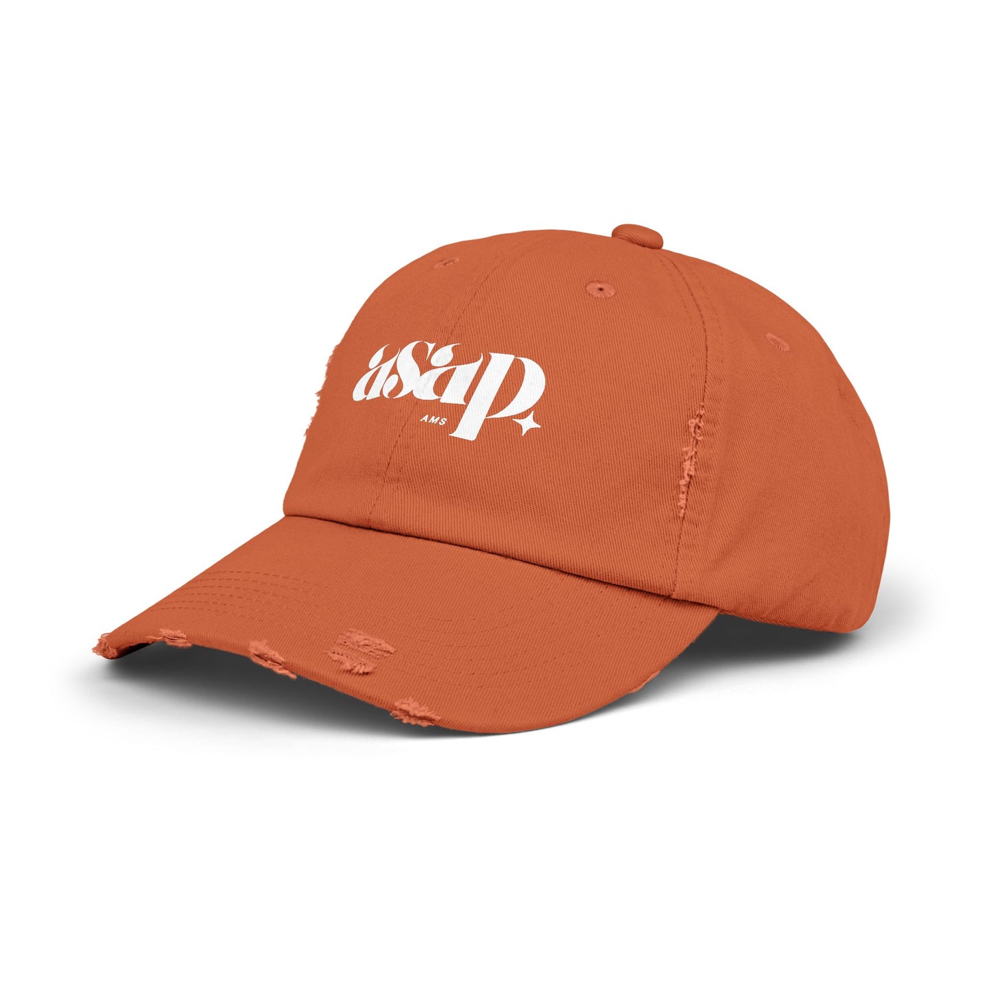asap distressed baseball cap