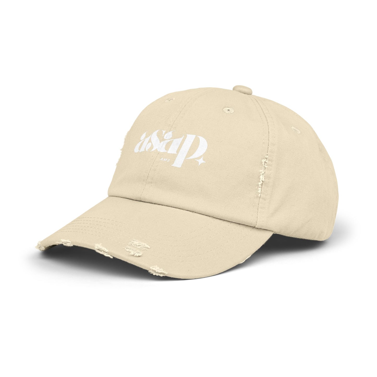 asap distressed baseball cap