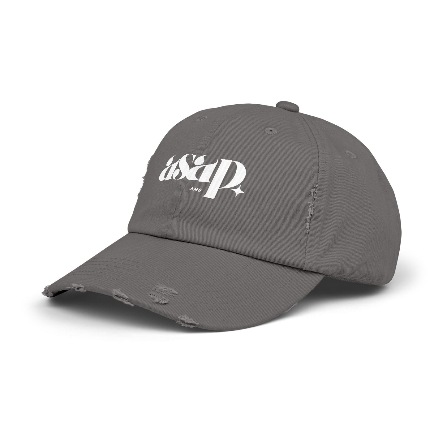 asap distressed baseball cap